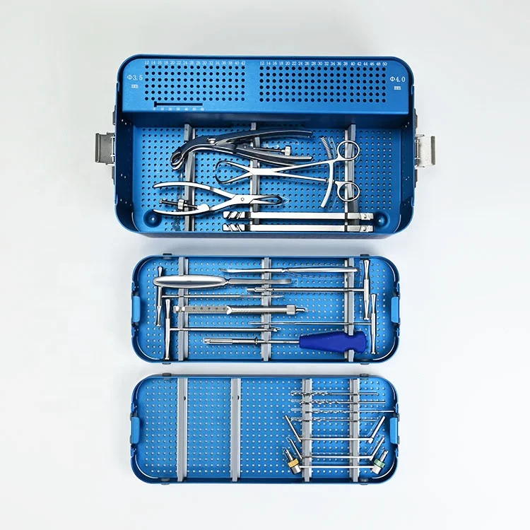 Orthopedic Minor Surgical Hip and Knee Kit Upper Limb Implant Trauma Small Fragment Instrument Set for Facture Surgery - view 5