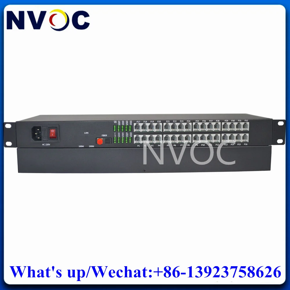 

30Channel RJ11 Ethernet over Fibre FXO/FXS Telephone,SM,SX,20KM,FC,19Inch RackMount 30POTS 30Ch over Fiber Optic Multiplexer