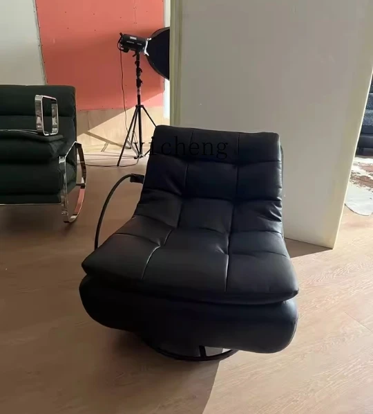 

Single Sofa Chair Light Luxury Living Room Balcony Leisure Lazy Sofa Rotatable Single Chair