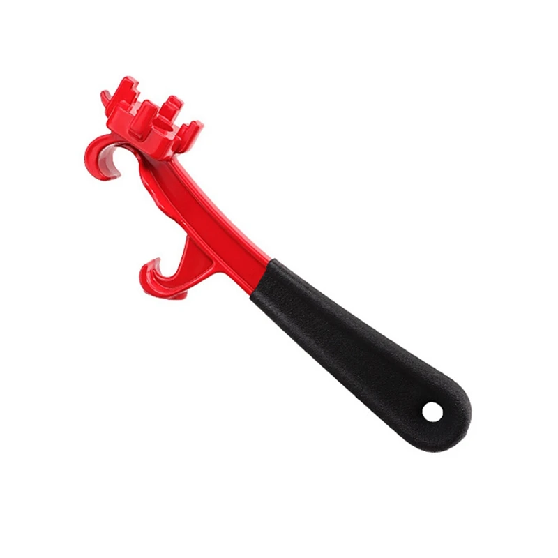 A23T 2pcs Bung Wrench and Drum Lid Opener Tool, -Vanadium Steel with Non-Slip Grip, for Buckets and Steel for Drums