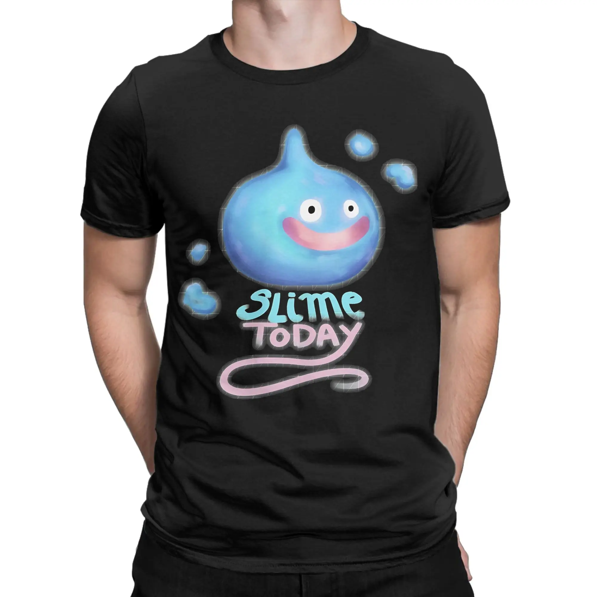 Men Women New Arrival Dragon Quest slime  Tee T Shirt Pure Cotton  T-shirts Clothing