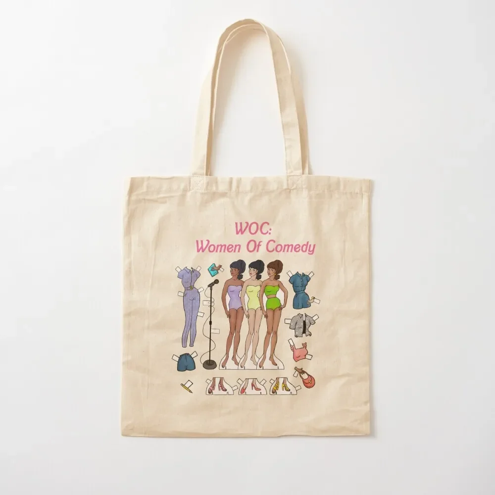 

WOC: Women Of Comedy Tote Bag shopper bags tote bag men's Bag