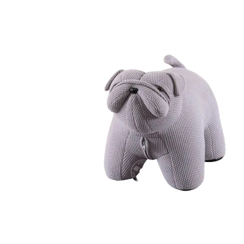 Dou Hundehocker Shapi gestrickter Kinderhocker kreative Wohnzimmer Ornament Cartoon Home Schuh