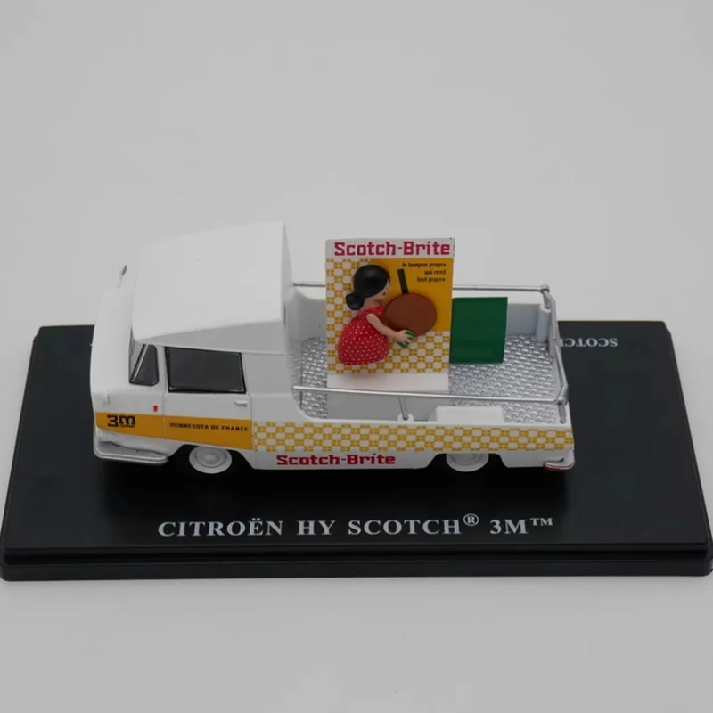 IXO 1:43 Scale Citroen HY Scotch 3M Van Alloy Car Model Diecast Finished Product Simulation Toy Static Model Display