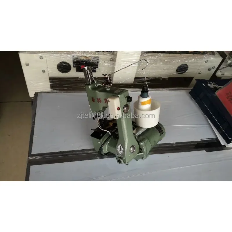 portable cement woven closer bag sewing machine