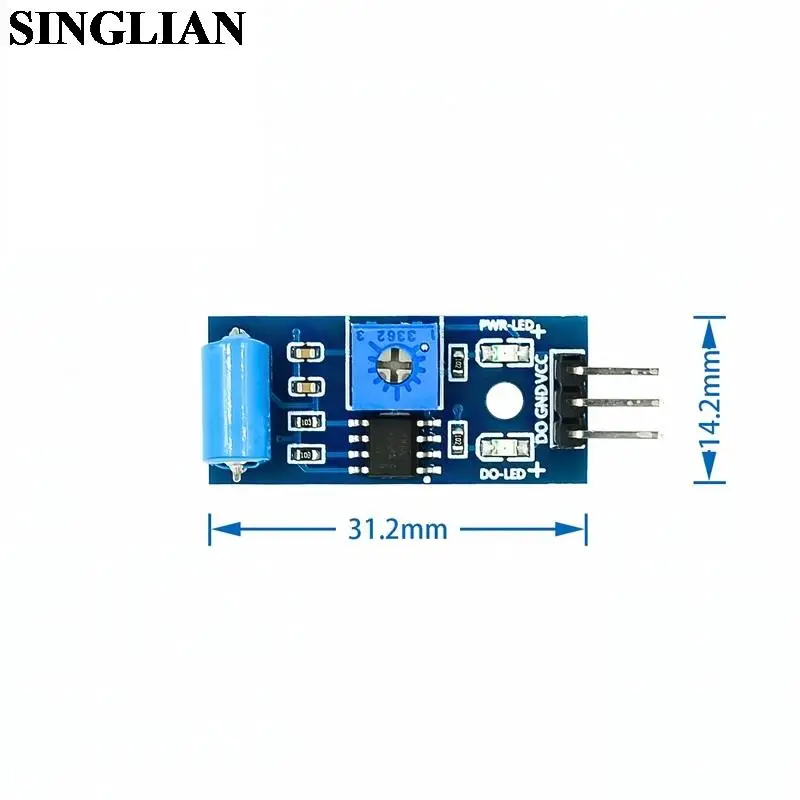 Normally Closed Vibration Sensor Module Alarm Sensing Module SW-420