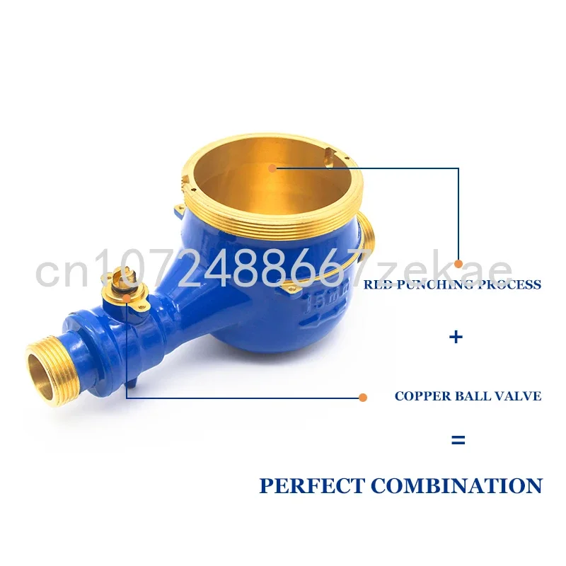Compteur d'Eau Intelligent Lora Gprs, avec Télécommande Wifi, Prépayé et Postpayé