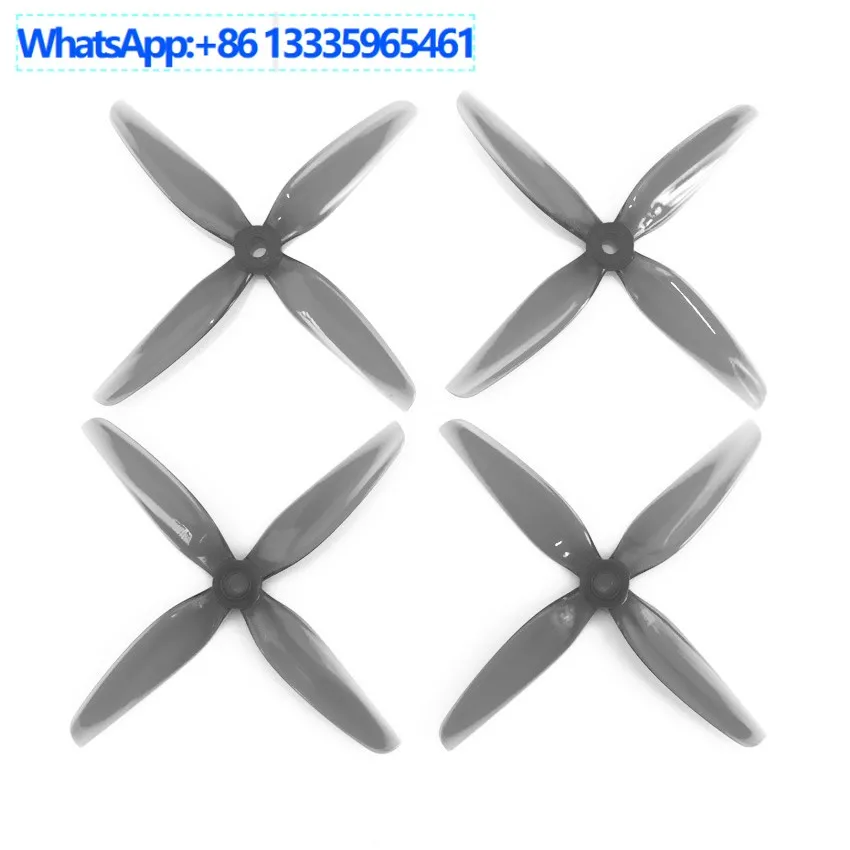10Set HQPropDP4.8X3.4X4 (2 positive and 2 negative) cross machine 5 inch 4 leaf propeller