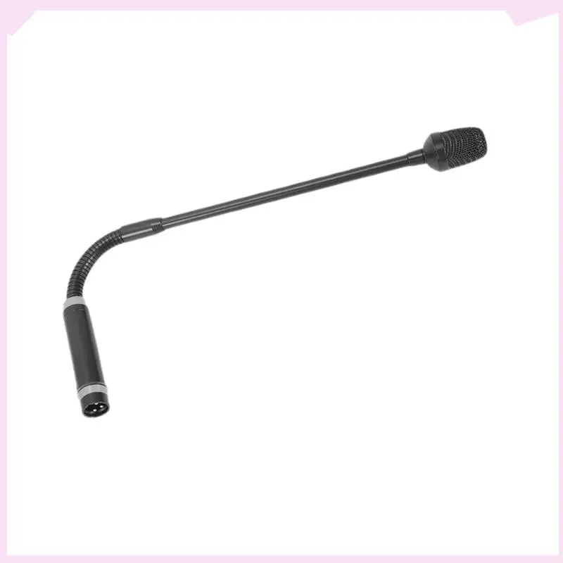 B24B 3X Professional Dynamic DJ Microphone For Mixer Dedicated Disc Shouting Microfone KTV Bar Gooseneck DJ Mic