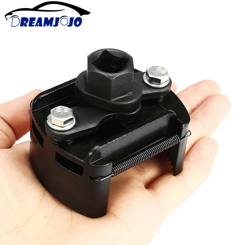 60mm-80mm Universal Two-claw Cast Steel Filter WrenchesCast Steel Adjustable 2 Jaw Oil Filter Wrench Fuel Remover Removal Tool