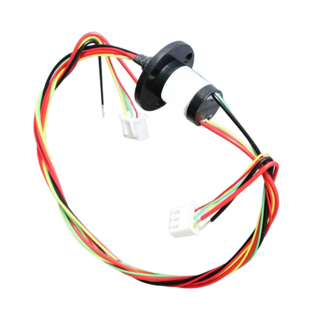 22mm 2-Path Slip Ring Connector Supporting 2A and 5A for Gimbal Electrical Interface and For Ferris Wheel Mechanical Use