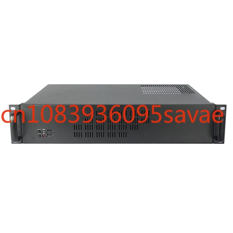 2u rack type short 300mm MATX motherboard horizontal industrial network monitoring video recorder server chassis