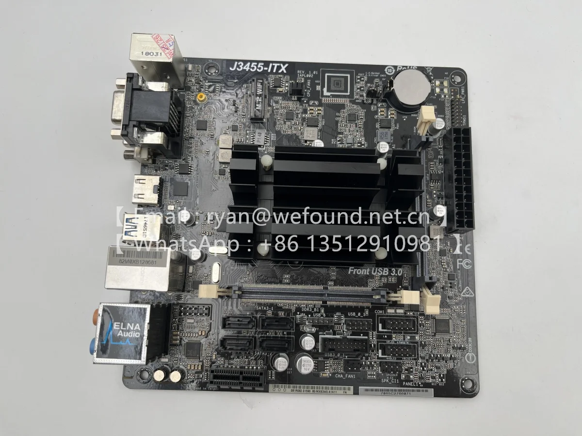 

J3455-ITX for ASRock Super Alloy ITX Motherboard , Quad-Core Processor J3455 DDR3/DDR3L 1866 SO-DIMM