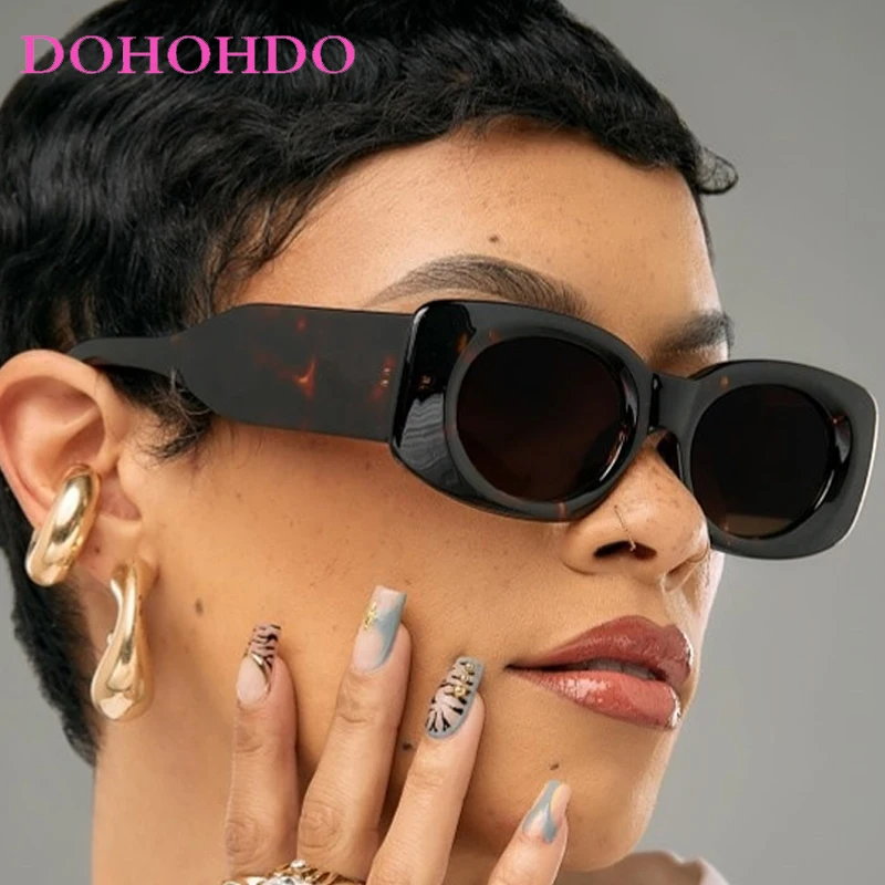 

2026 Fashion Luxury Thick Frame Square Sunglasses Women Vintage Trendy Men Glasses Travel Driving Eyewear Unisex Lentes UV400