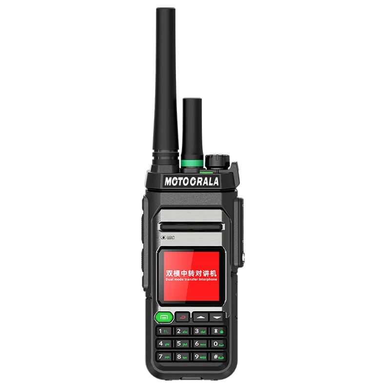 Dual Mode 4g Lte POC/Analog Walkie-Talkie Waterproof Global 5000km Logistics Firefighting Security Car Use FM Modulation