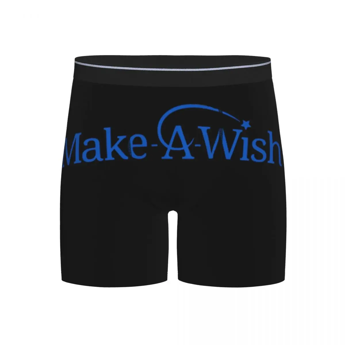 

Длинные трусы-боксеры, шорты Make A Wish Foundation Of America, мужские трусы, мягкое нижнее белье для мужчин, подарок бойфренду