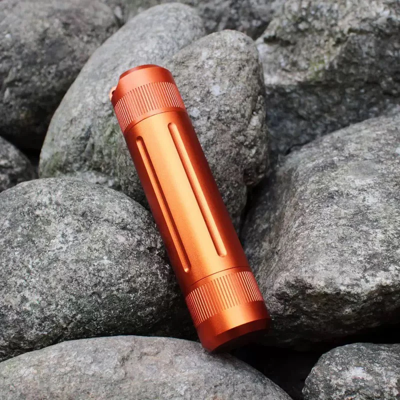 Aluminum Alloy Sealed Medicine Bottle Outdoor Survival and Self-Rescue Protection Gear Portable Outdoor EDC