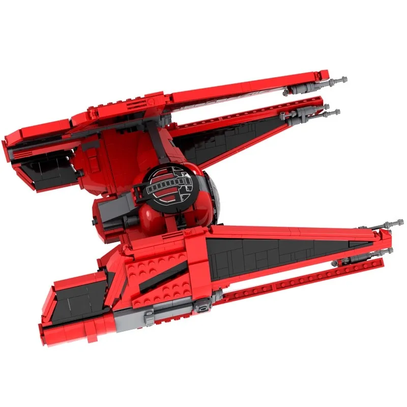 MOC Star Movie Spaceship Imperial TIE Interceptor Starfighters Sets Building Blocks Kid Toys Boys Christmas Gift