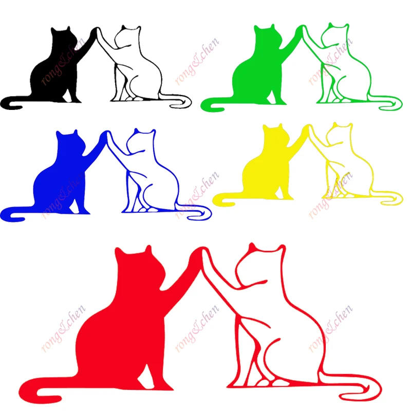 

Funny Car Sticker Cute Cat for Car Motorcycle Racing Helmet Laptop Trunk Body Car Window Surfboard Waterproof PVC Vinyl Decals
