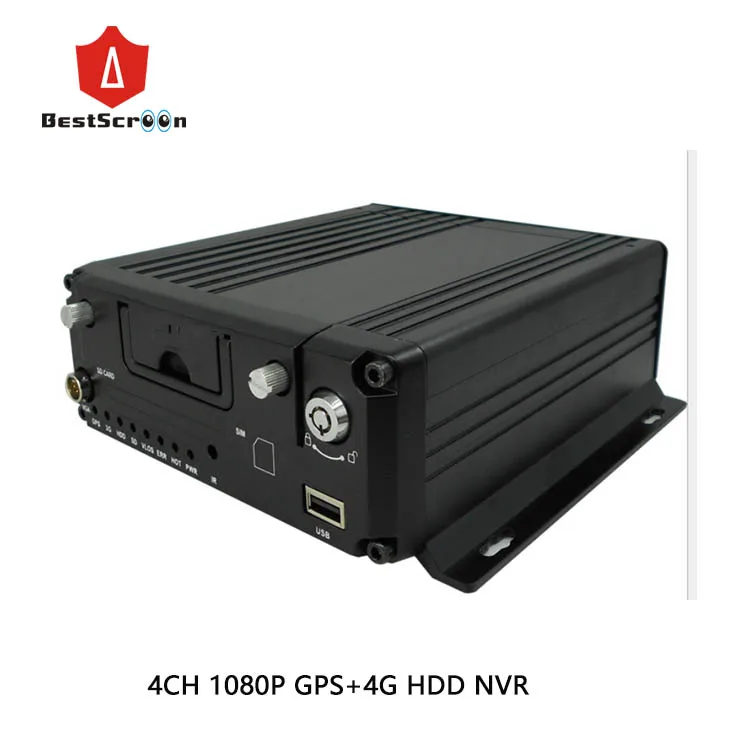 

5 Channel Vehicle Mobile 4G/3G GPS Dual SIM Card DVR 4channel AHD 1080P +1 IPC Vehicle Mobile NVR