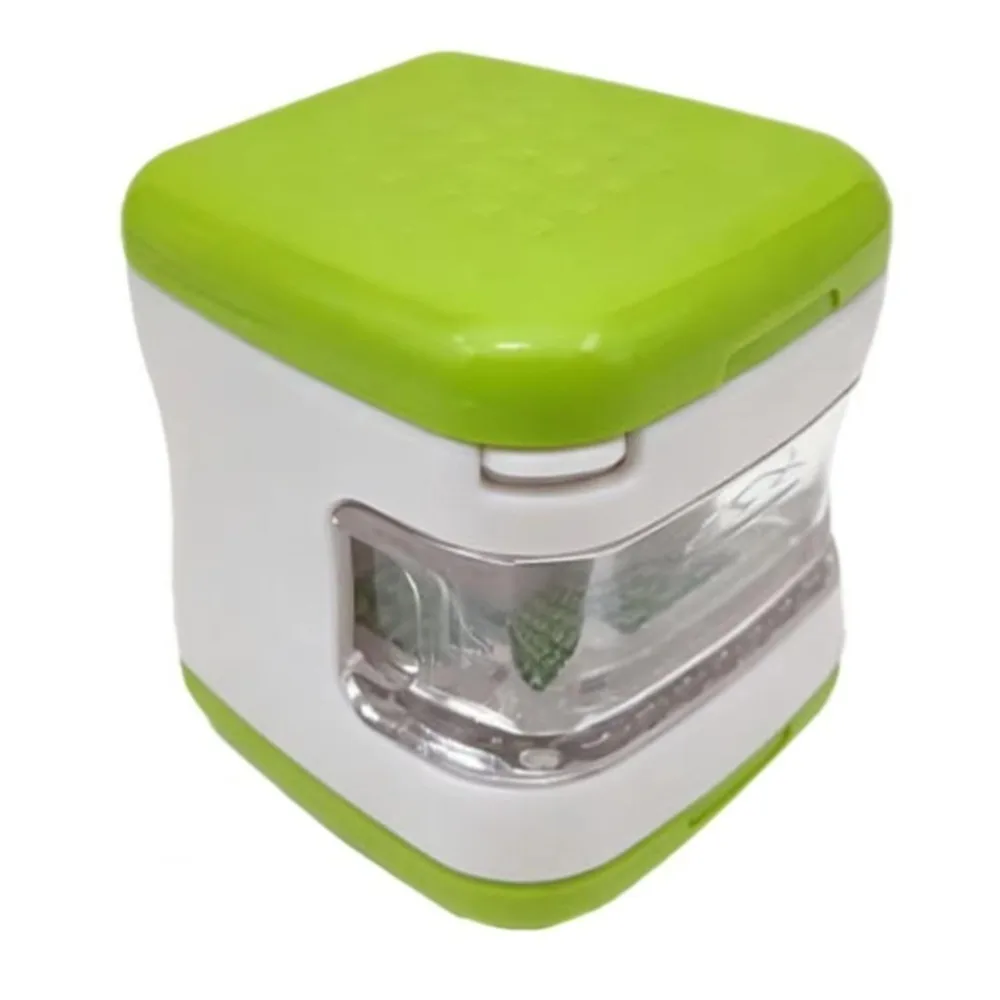 Garlic Slicer 2 in 1 Double Sided Press Garlic Masher Portable Plastic Mini Garlic Press Manual Vegetable Crusher Kitchen Tool