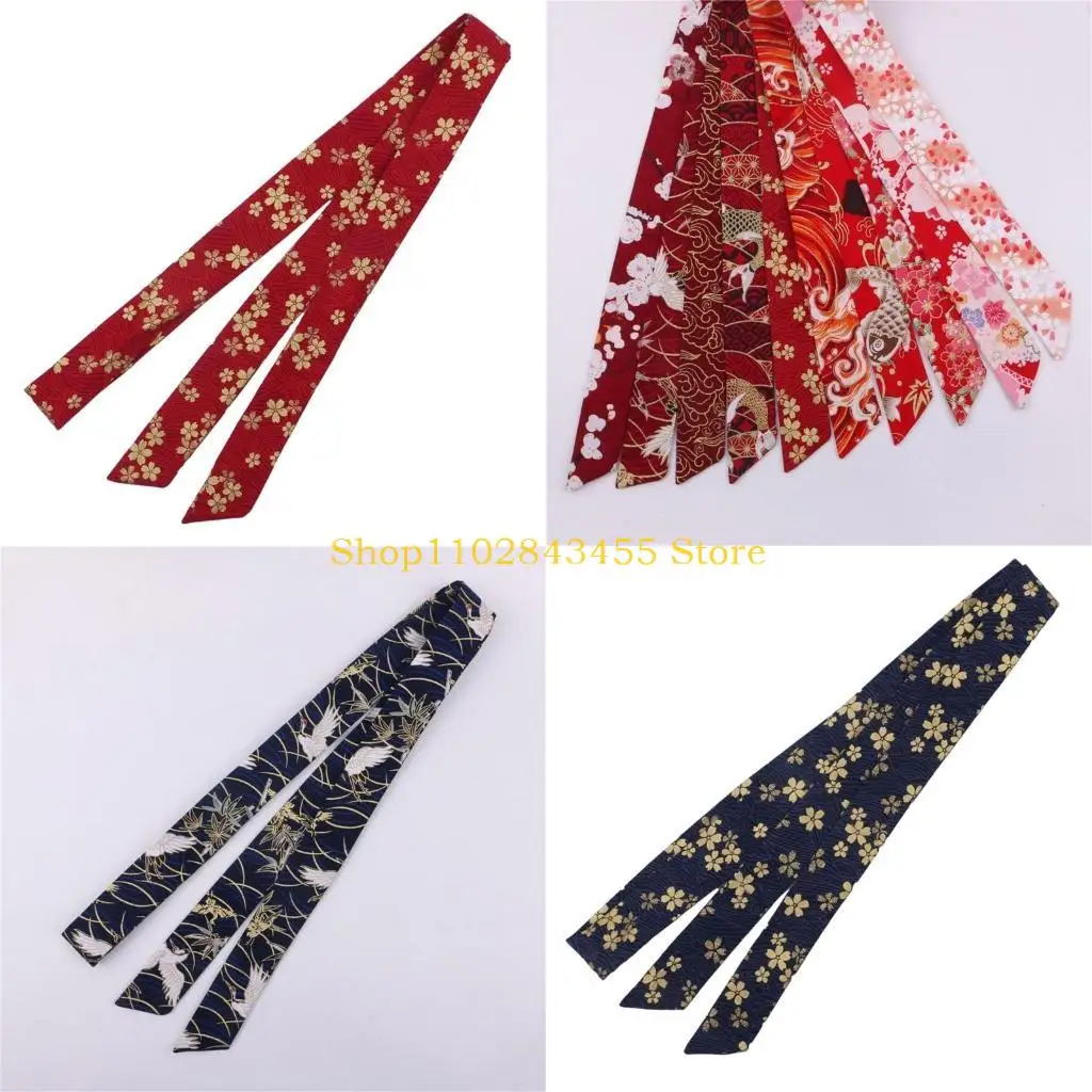 

49MC Китайская повязка для волос Hanfu Одежда Головной убор Облачный узор Широкая повязка на голову