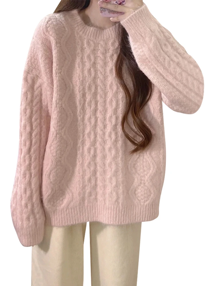 سترة نسائية ناعمة من Thiened فضفاضة علوية Sle حلوة Sle خريف شتاء وصول جديد ماركة Beiaa Pure Online Ss