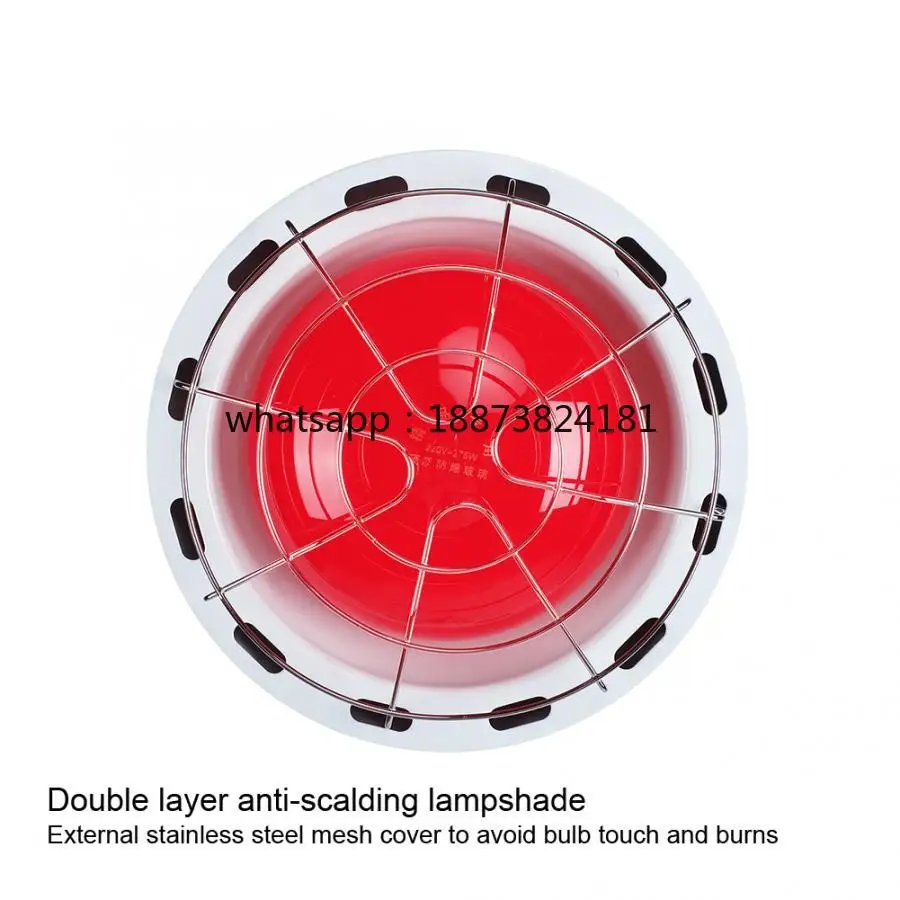 Temperature Adjustable 275W Infrared Heat Lamp For Muscle Pain And Cold Relief Light Therapy Infra Care fast shipping
