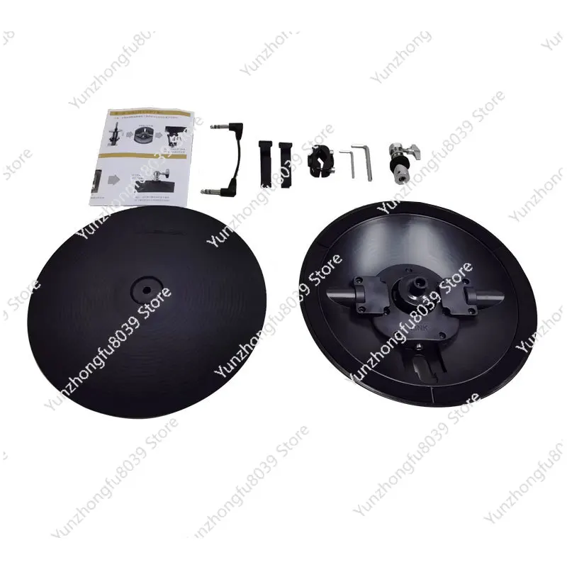 

Drum Cymbal Drum Parts 12" Double Piece Electronic Drum Hihat with Controller