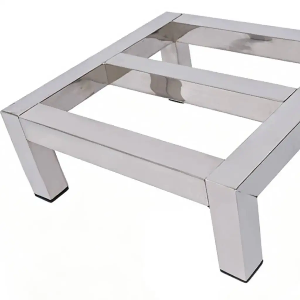 Multipurpose Floor Rack Metal Storage Shelf for Supermarket Basement Restaurant Kitchen