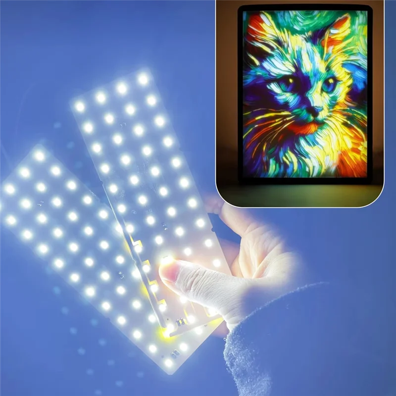

B17B CMYK LED Backlight Board PLA Basic CMYK Lithophane Bundle 3D Print Lithophane Photo LED Kit LED Light Panel