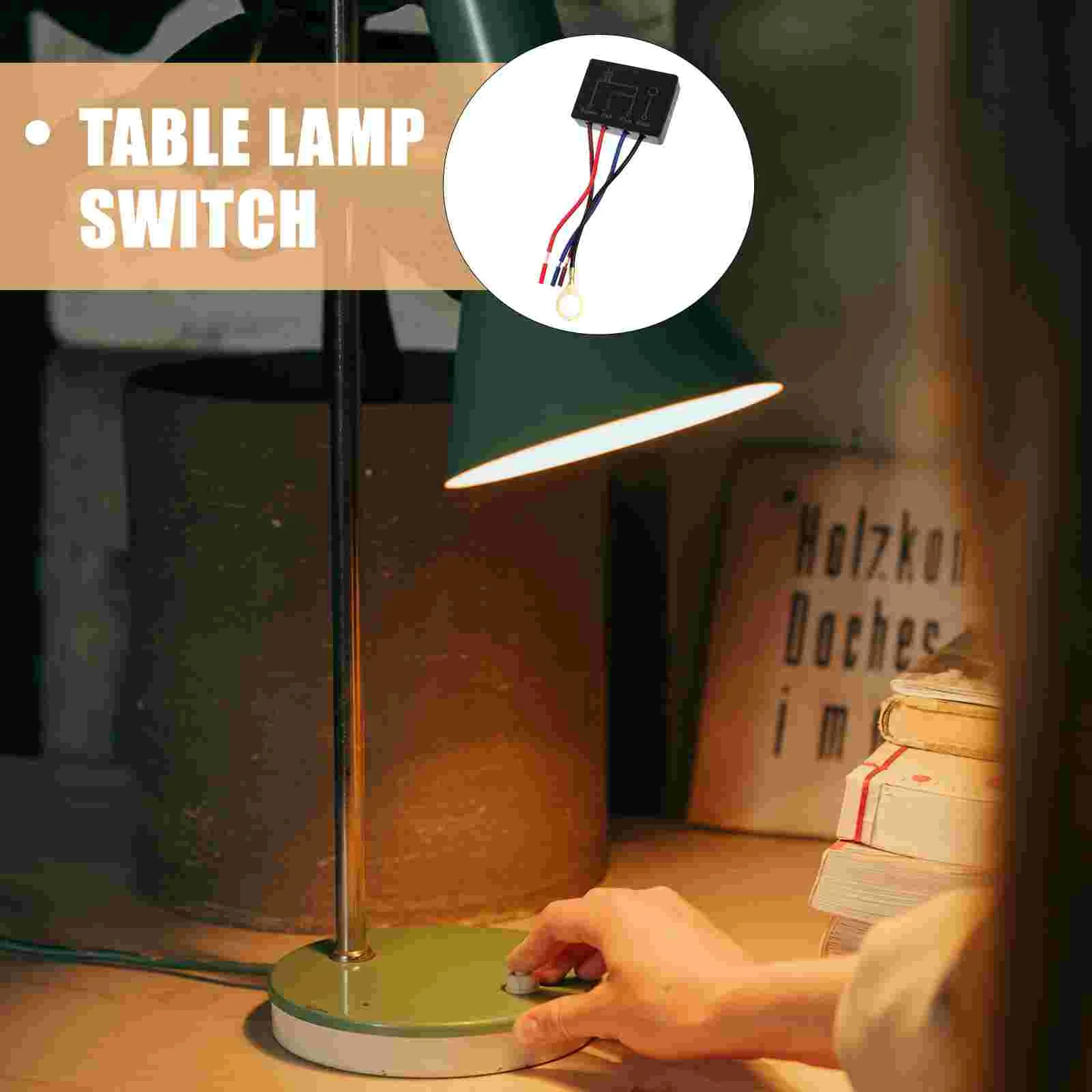 2-teilige kabellose Tischlampe, Touch-Schalter, Dimmerschalter, Abs, wiederaufladbares Zubehör