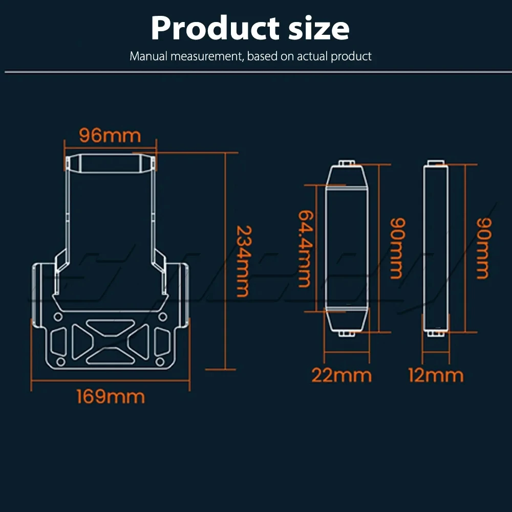 Soporte de navegación para motocicleta F850GS, placa de soporte para teléfono, soporte GPS para BMW F850GS ADV 2019-2025