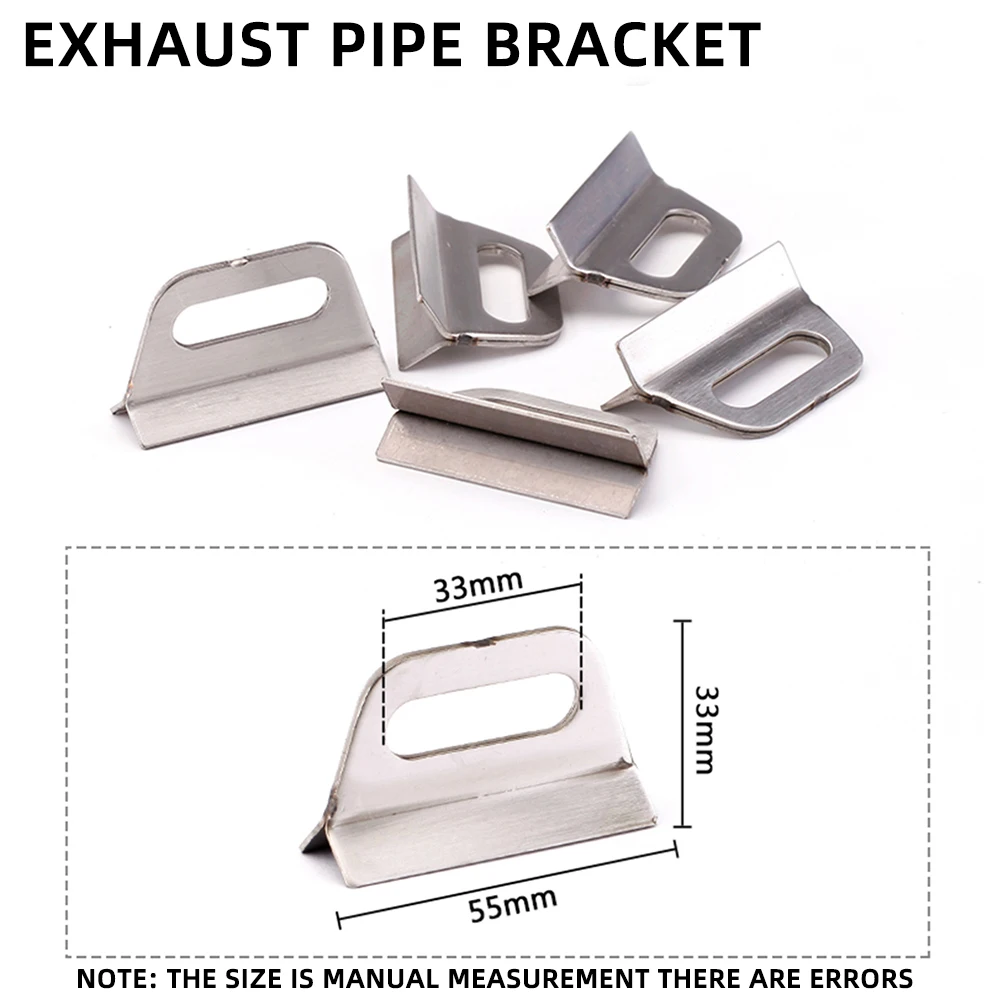 Various Size Universal Support Type Z Silencer Holder Mounting Clamp Bracket for Motorcycle Exhaust Muffler Pipe Tube