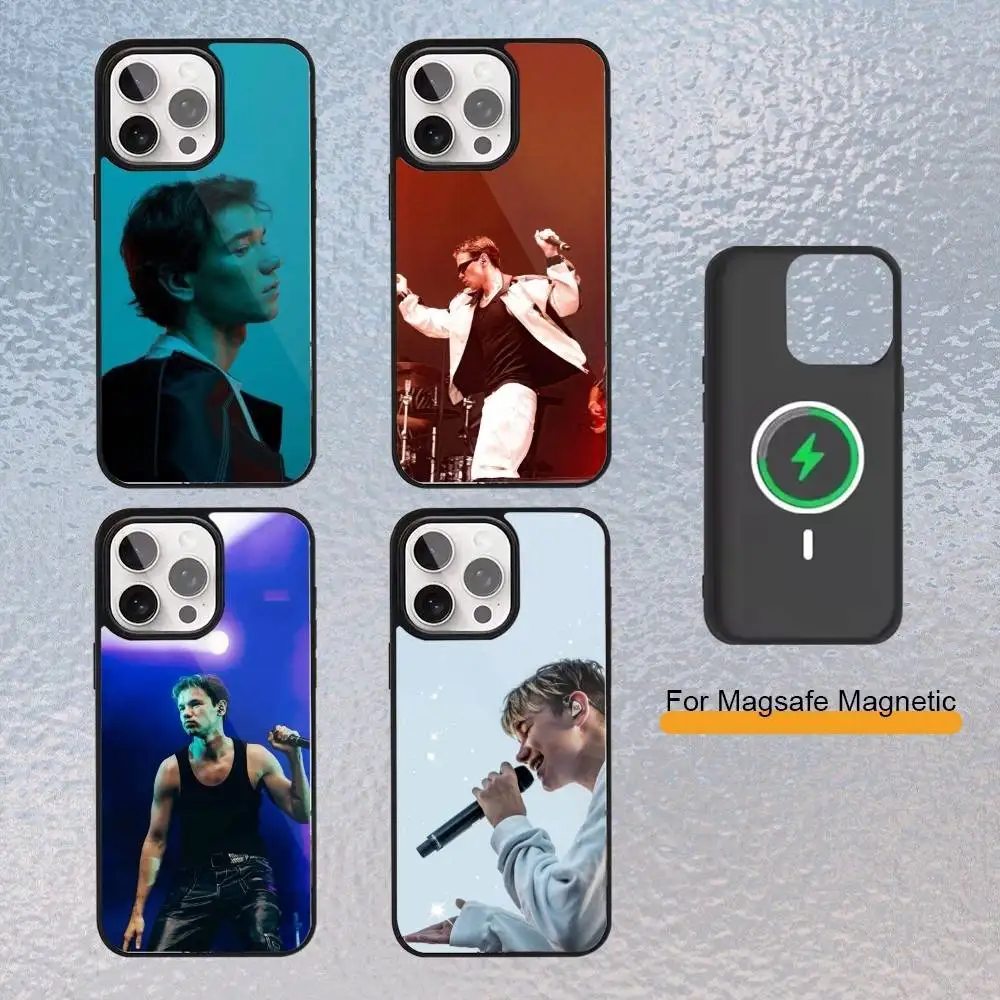 

Singer M-Marcus M-Martinus Music Phone Case for iPhone 17,16,15,14,13,12,11 Plus,Pro Max Magnetic Wireless Charging Cover