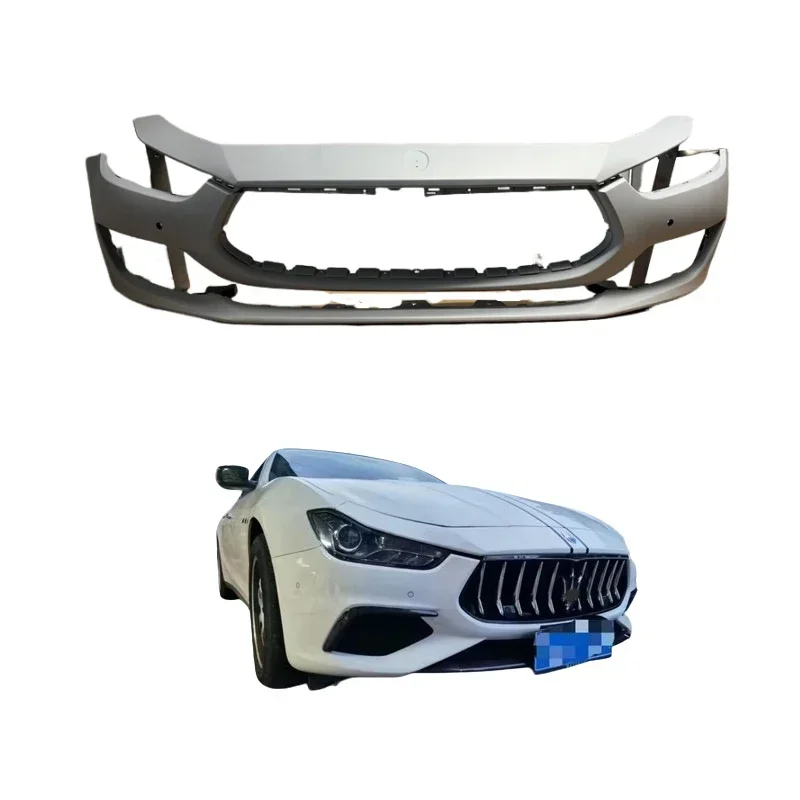 

Body Kit Upgrade GTS New Front Bumper Car bumpers Old To New For Maserati Ghibli 2014-2019