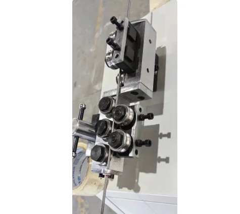 Metal Wire Straightening Machine - 10 Wheel Professional Straightener with Accessories