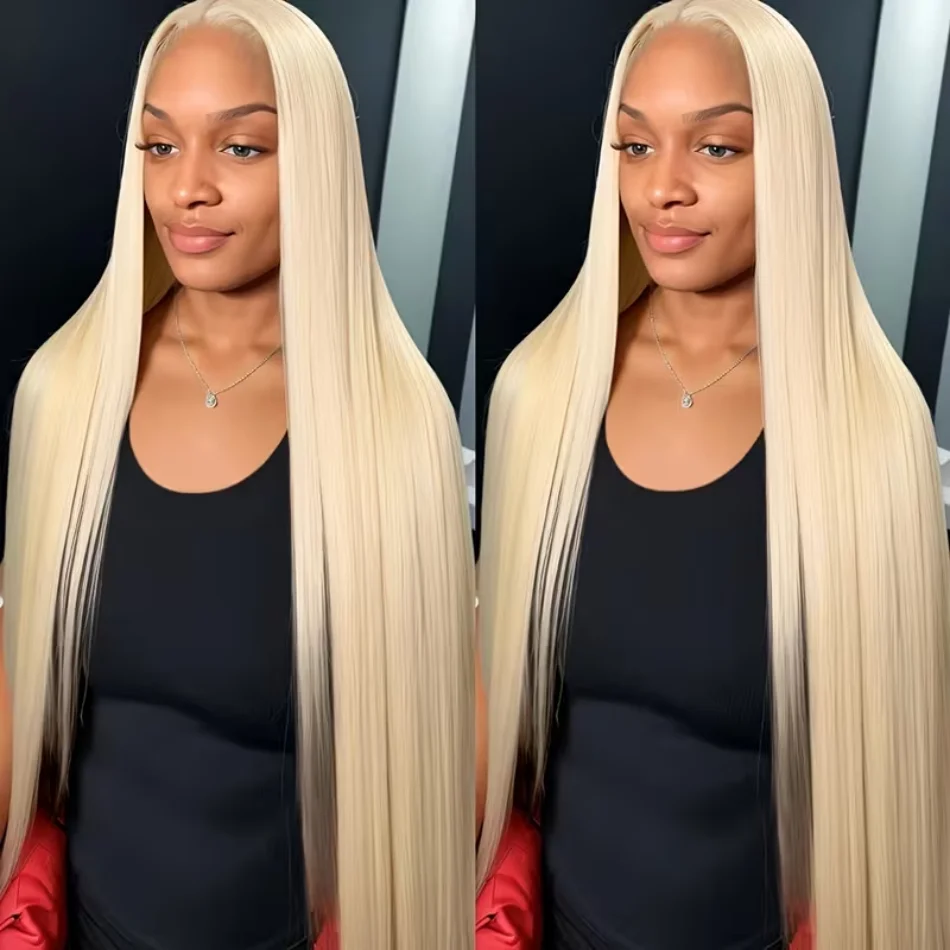 

Парик с HD-кружевной передней частью 613, 13x6, прямые волосы, блонд, из натуральных человеческих волос, предварительно прорезанный, бразильский, оригинальный, для чернокожих женщин