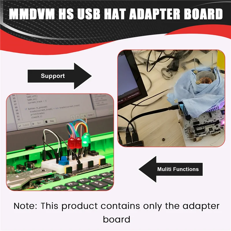 

Exquisite-New Jumbospot MMDVM HS USB HAT Adapter Board Replacement Kits For Raspberry Pi Windows Linux Android Hotspot