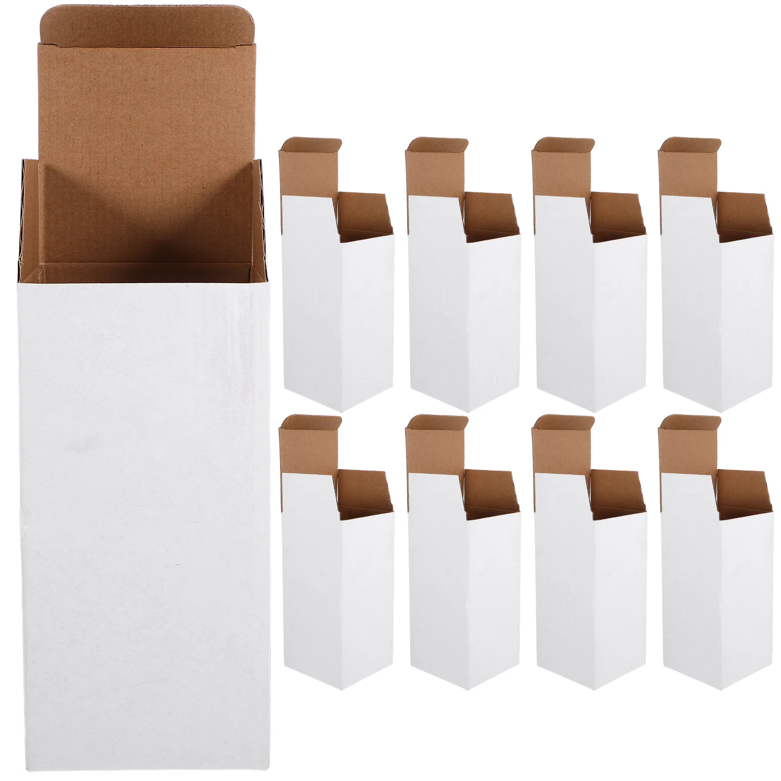 10Pcs Moving Boxes Corrugated Paper Packing Containers for Shipping Storage Wine Bottle Organizer Multi-Compartment Box Sturdy