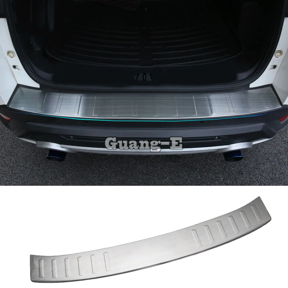 

For Ford Kuga Escape 2013 2014 2015 2016 Car Body Styling Outside Rear Bumper Trim Stainless Steel Scuff Sill Trunk Plate Pedal