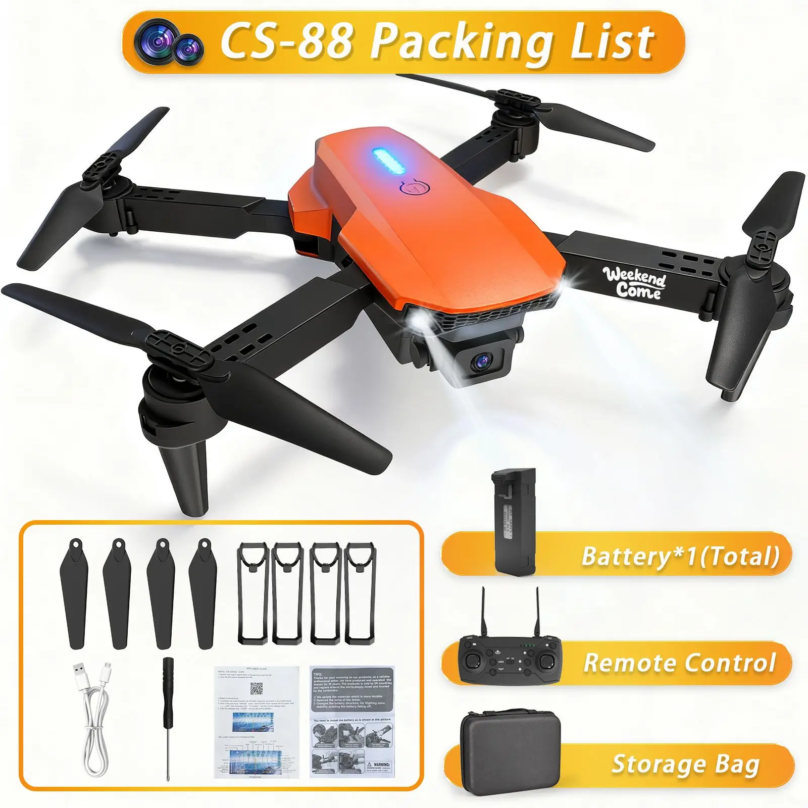 

X8 Orange / Двойная камера