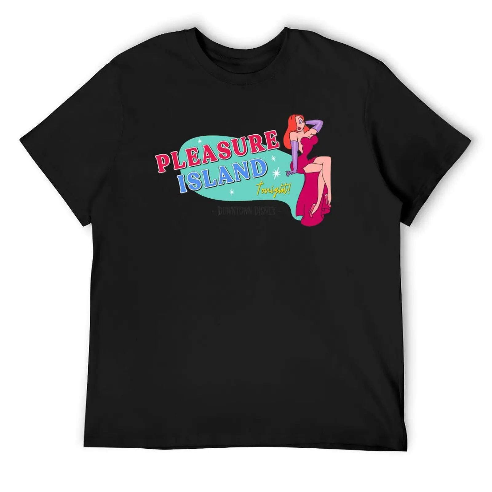 

Pleasure Island - Jessica Rabbit T-Shirt street wear new edition oversized graphic tee football t shirt designer t shirt men