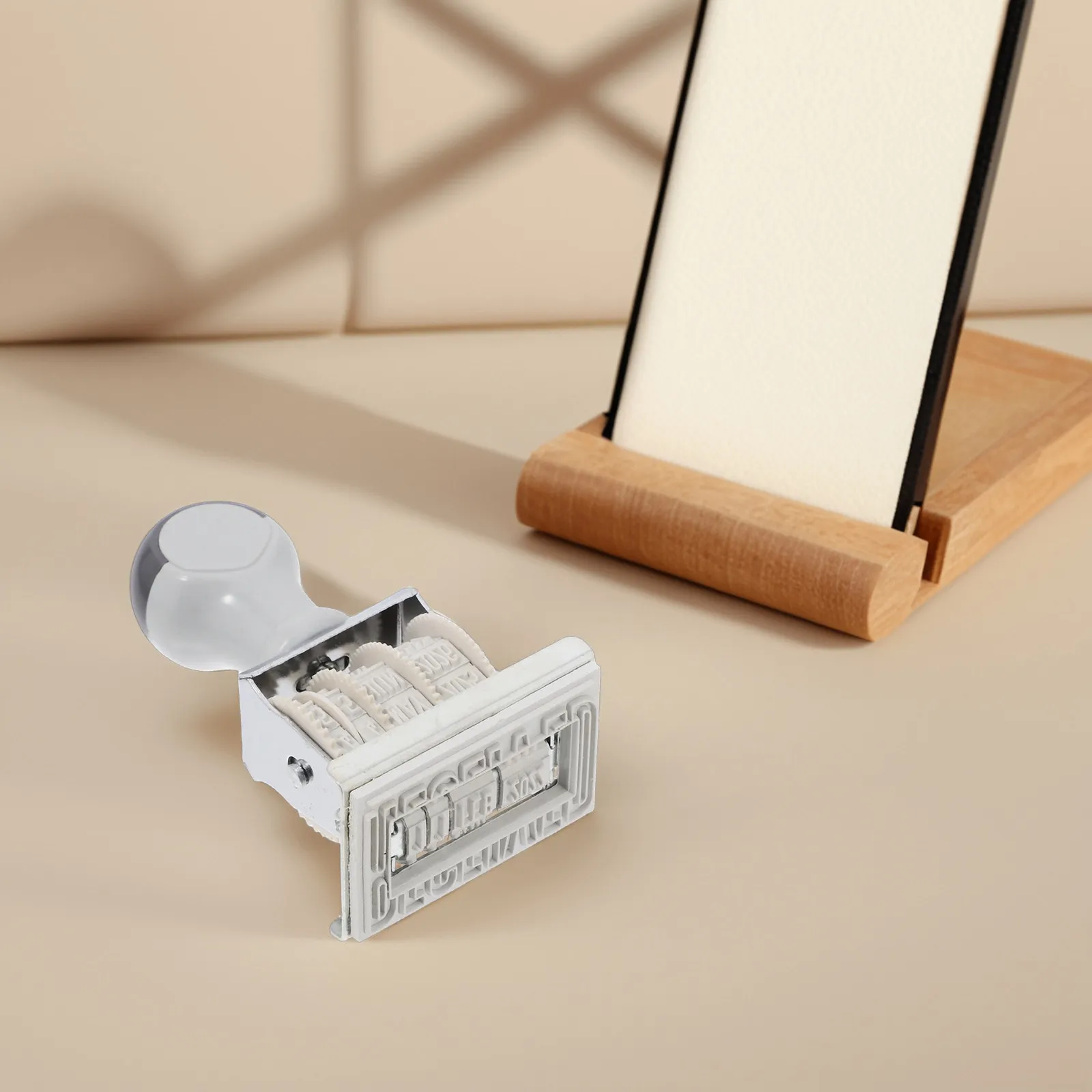 Adjustable Date Rolling Stamp 2022-2033 Handle Stamper for Office School Daily Use File Date Stamps for Scrapbooking
