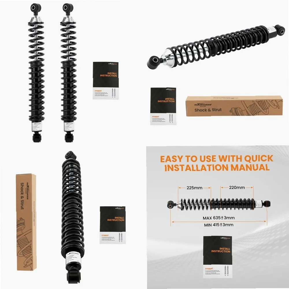 

Rear Left Right Shock Absorbers Set for Chevrolet Silverado 1500 GMC Sierra 1500 2007-2018