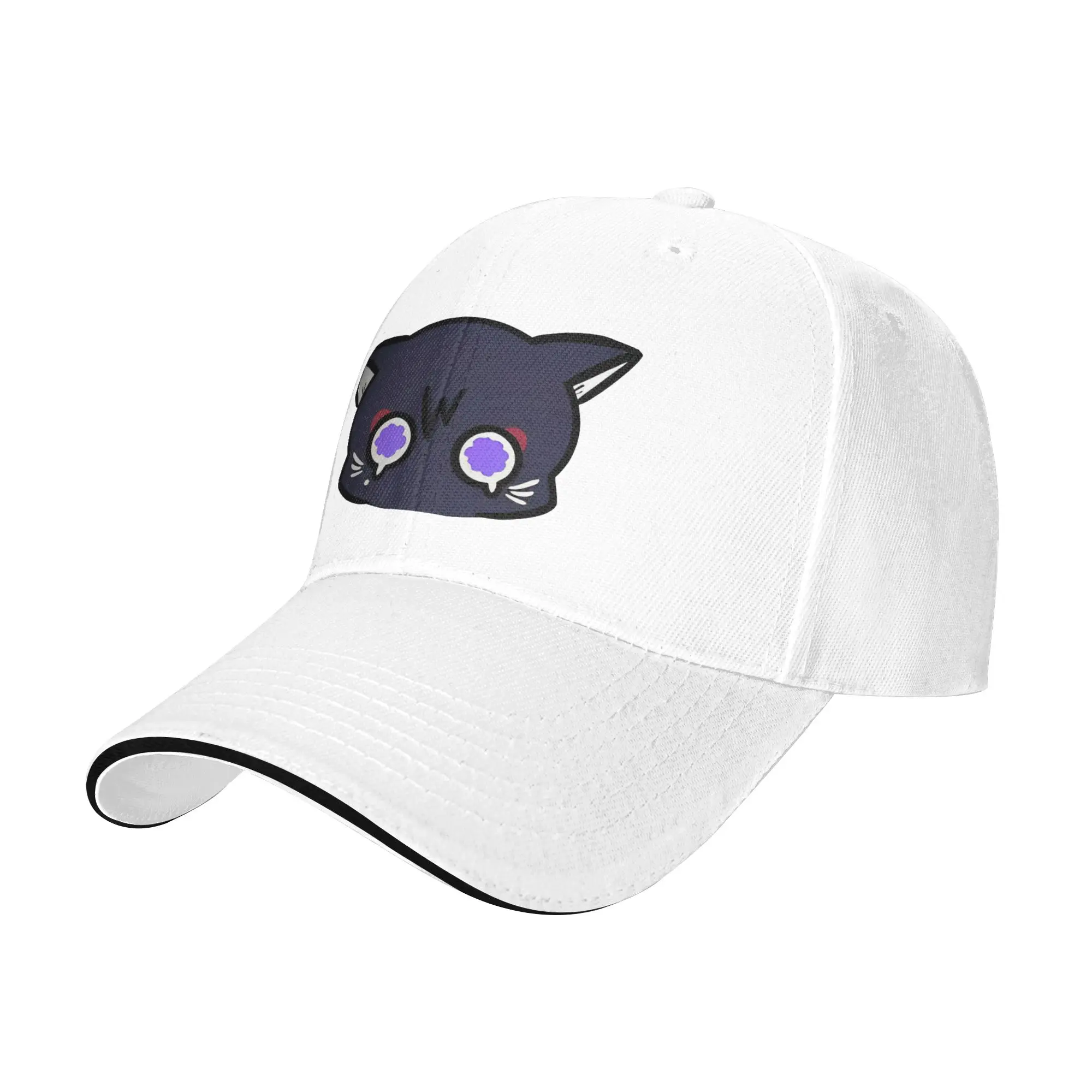 Scarameow Wanderer cat Baseball Cap Fashion Genshin Impact Sandwich Hats Unisex Breathable Dad Hat Outdoor