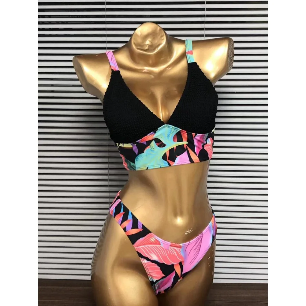 

Европейский и американский сексуальный купальник, быстросохнущий купальник-бикини с принтом, модный купальник Inca больших размеров с внутренней подкладкой