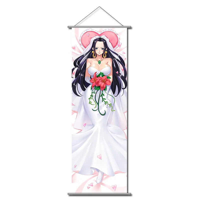 Wedding dress Boa Hancock One Piece Wall Scroll Big Tapestry Room Wear