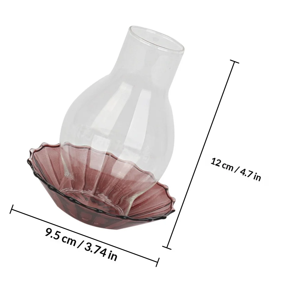 1 ensemble de chandeliers en verre de Style rétro coupe-vent, support à haute teneur en Borosilicate, décoratif pour la maison, Banquet de mariage