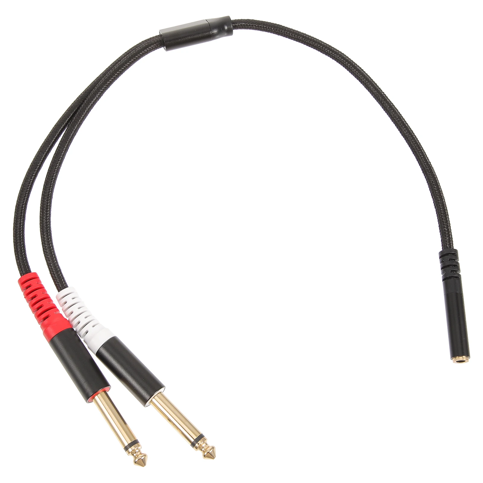 

Shielded Design 35mm Audio Adapter 18 To 14 Inch Splitter Cable For Complete Sound No Interference Hub